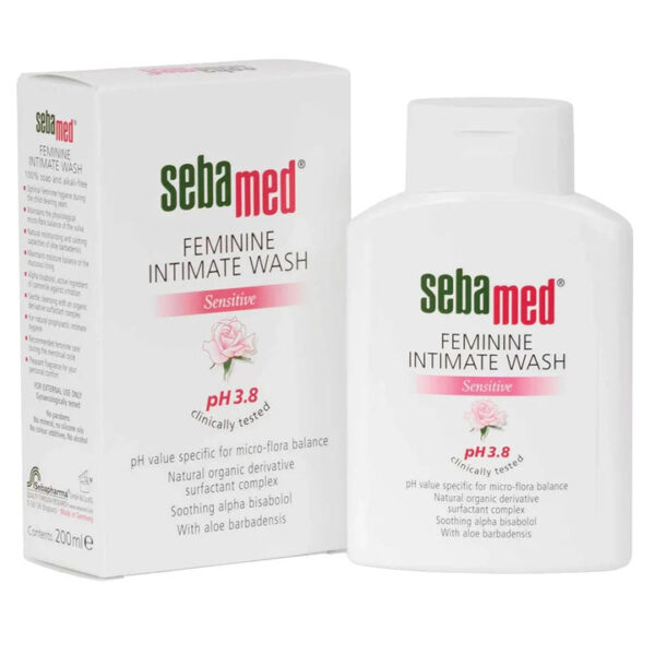 Sebamed Feminine Intimate Wash 3.8 PH 200Ml