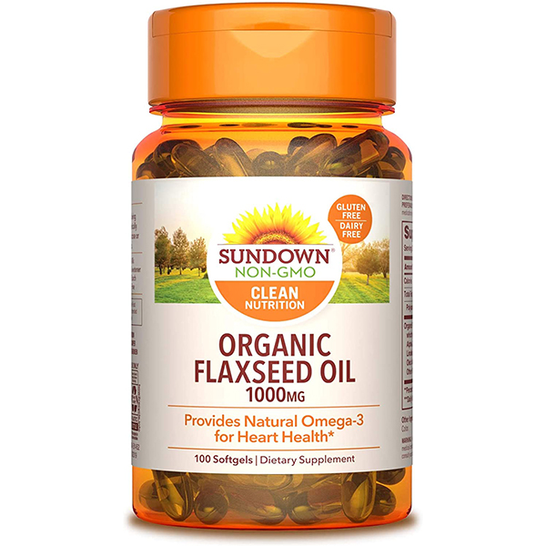 Sundown Flaxseed Oil 100 Softgels