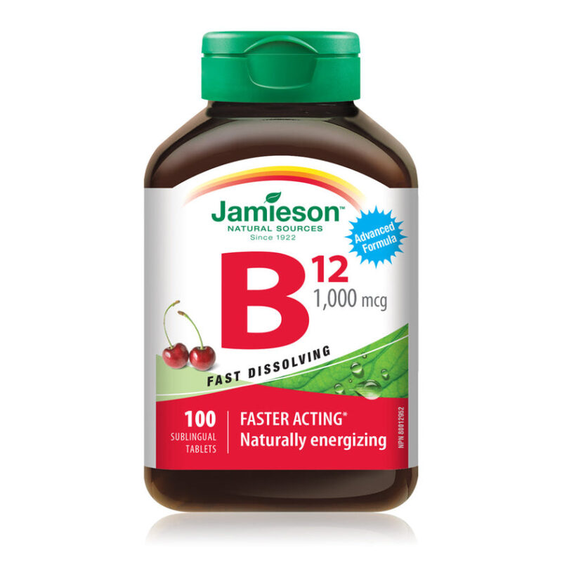 Jamieson Vitamin B12 1000Mcg 100Tab