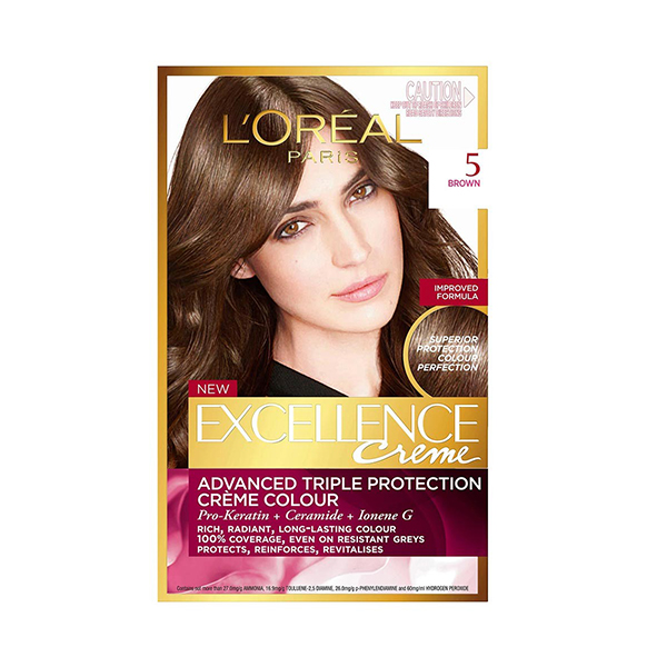 Loreal Excellence Light Brown Color No. (5)