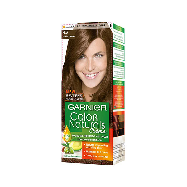 Garnier Color Naturals Gloden Brown Color No. (4.3)