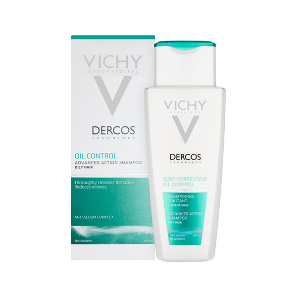 Vichy Dercos Oil Control For Oily Hair Shampoo 200Ml