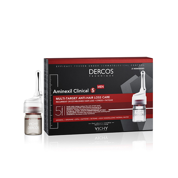 Vichy Dercos Aminexil Men Anti Hair Loss 21 Monodose