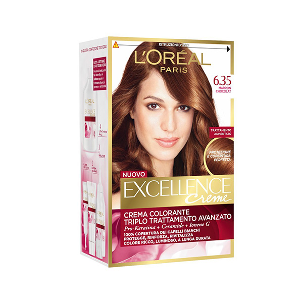 Loreal Excellence Color Light Amber No. (6.35)