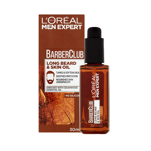 Loreal Barber Club For Long Beard And Skin Oil 30Ml