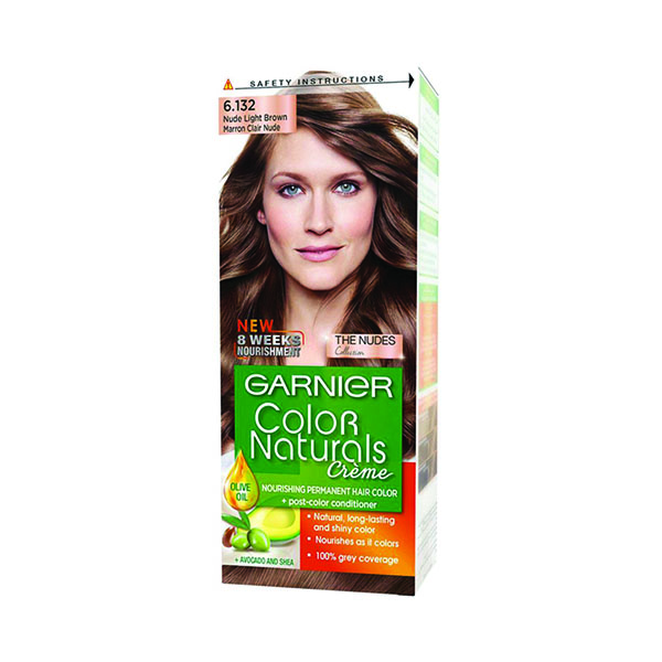 Garnier Color Naturals Nude Light Brown Color No. (6.132)
