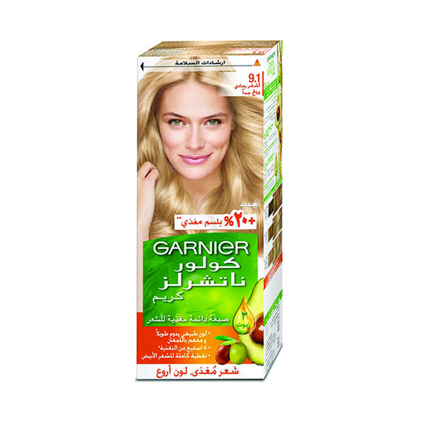 Garnier Color Naturals Extra Light Ash Blonde Color No. (9.1)