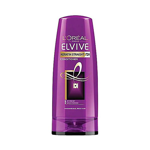 Loreal Elvive Keratin Straight Conditioner 200Ml