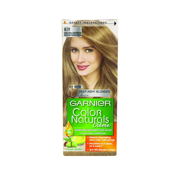 Garnier Color Naturals Deep Ash Light Blonde Color No. (8.11)