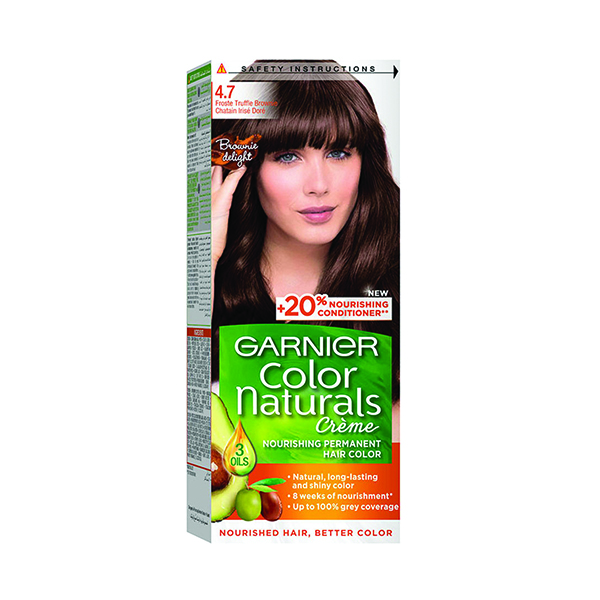 Garnier Color Naturals Dark Shiny Brown Color No. (4.7)