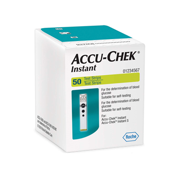 Accu Chek Instant Blood Glucose Test -50 Strip