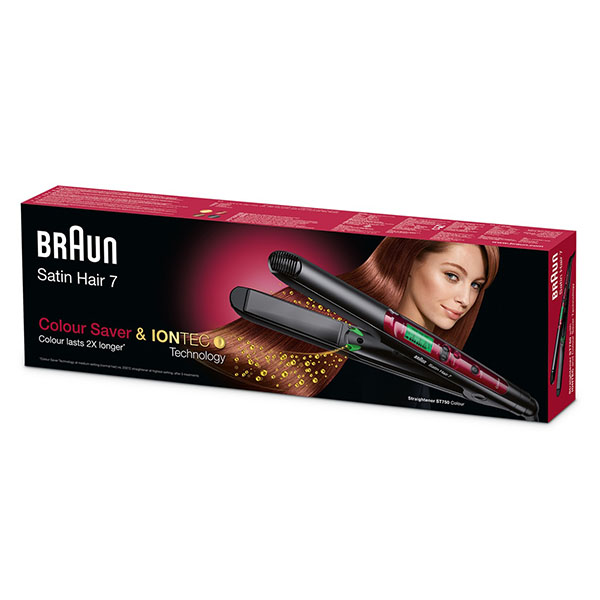 Braun Satin- Hair 7 Color Saver Straightener -Es3 Mn