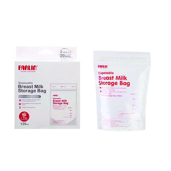 Farlin Breast Milk Storage Bag 120Ml