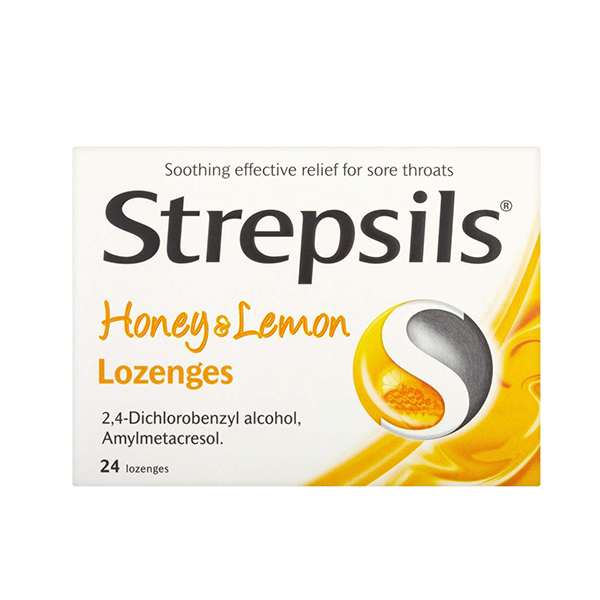 Strepsils Honey And Lemon Sore Throat 16 Lozenges