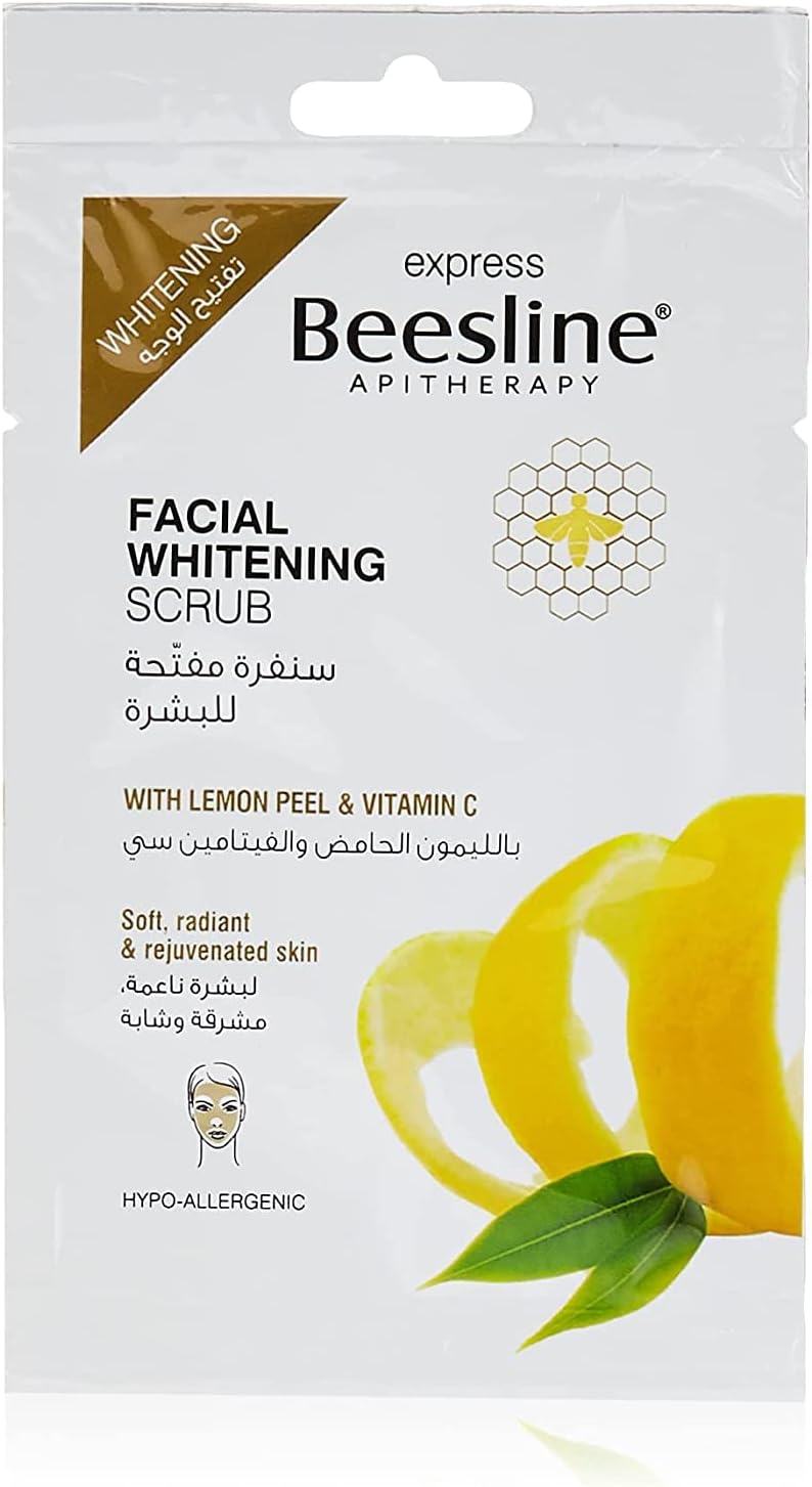 Beesline Facial Whitening Scrub With Lemon And Vitamin C 25Ml