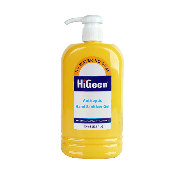 Higeen Hand Sanitizer Lemon Gel 1000Ml
