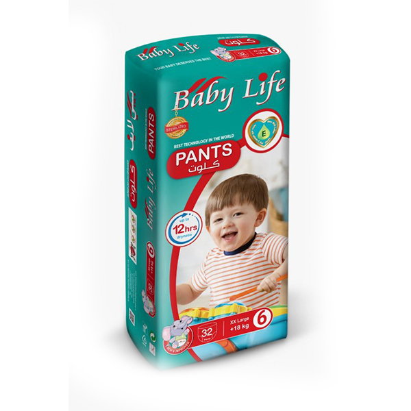 Baby Life Size 6 Maxi Above 18 Kg 32 Pants