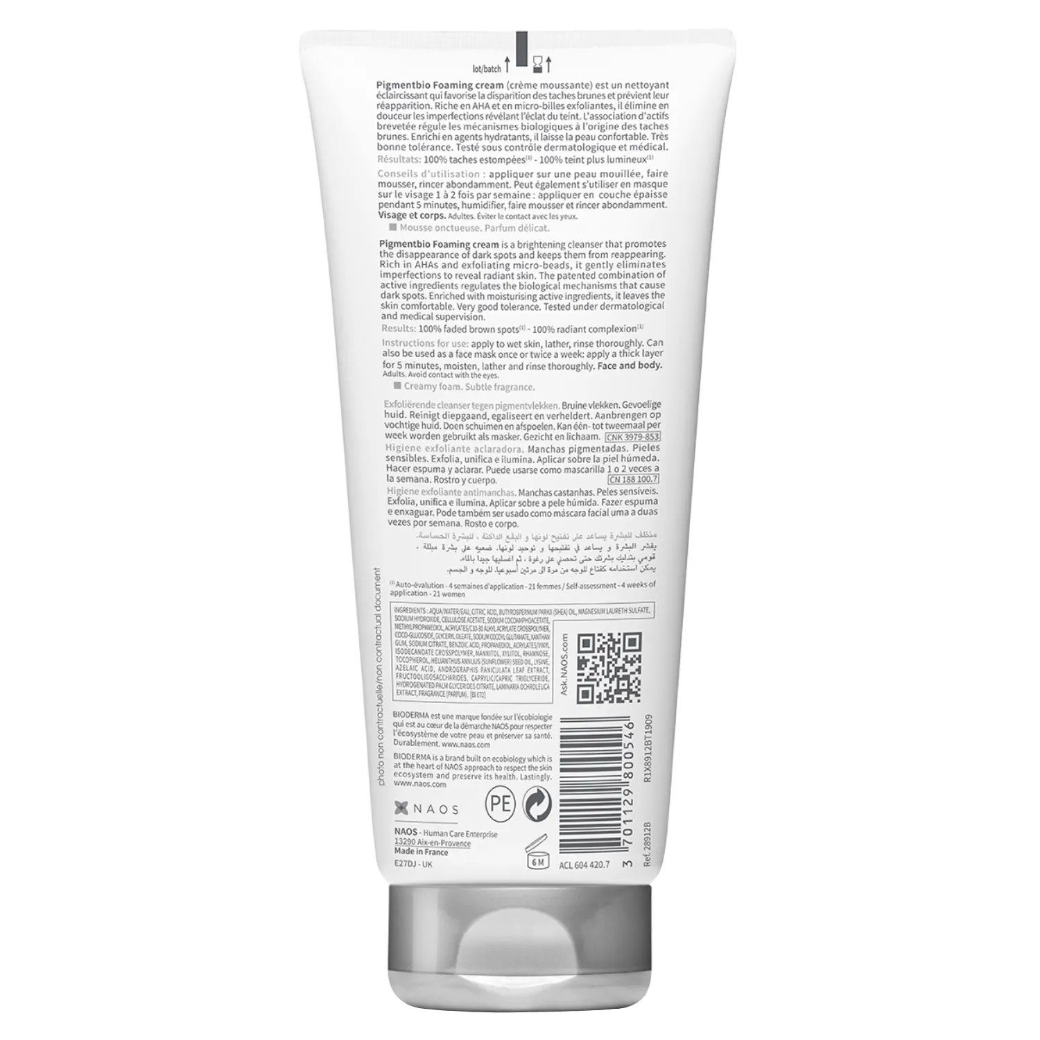 Bioderma Pigmentbio Foaming Cleanser Cream 200Ml - Image 2