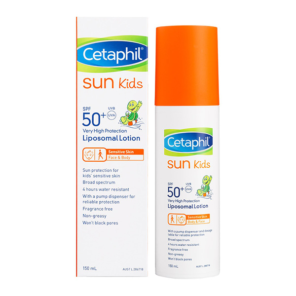 Cetaphil Sunblock Kids Liposomal Lotion Spf50+ 150Ml