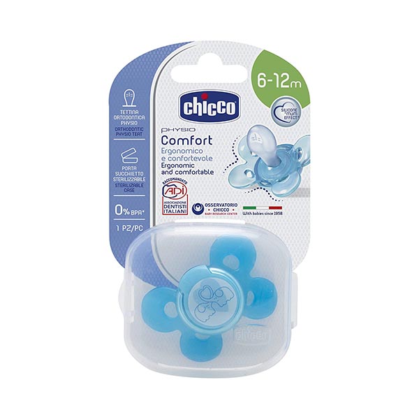 Chicco Physio Comfort Night Soother 6-12 Month