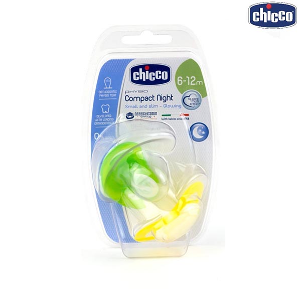 Chicco Physio Compact Night Soother 12M+