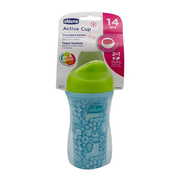Chicco Active Cup Blue For Babies From 14M+ (266Ml)