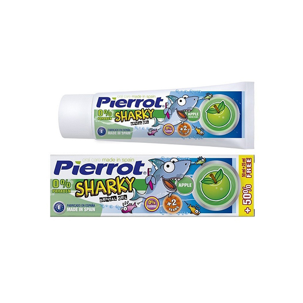 Pierrot Apple Piwy Dental Gel +2 years ToothPaste 75Ml