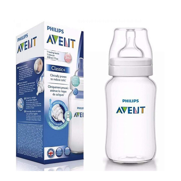 Avent Classic Anti-Colic Bottle 3M+, 330Ml