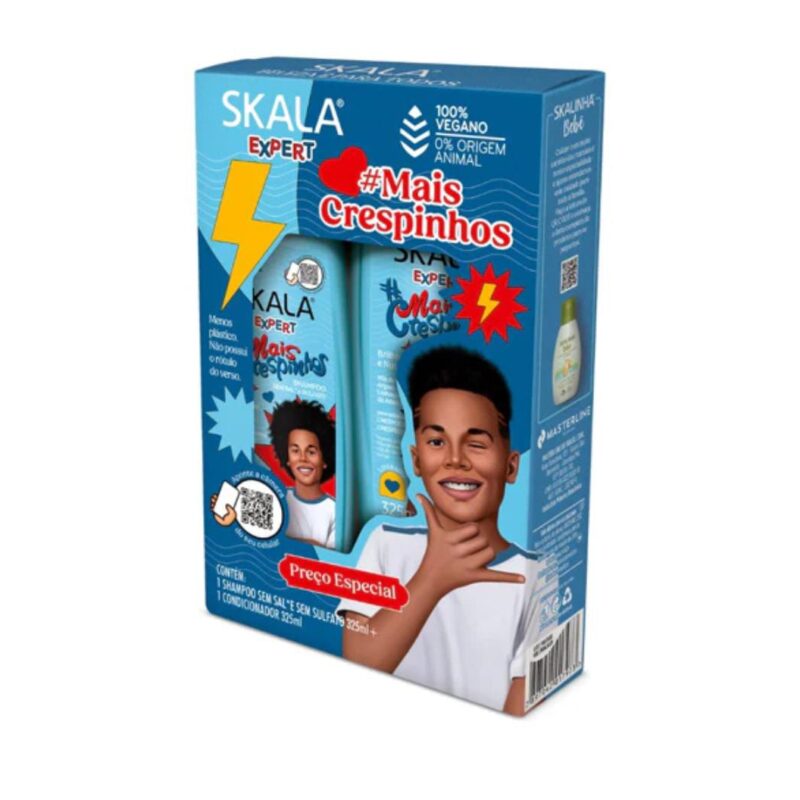 Skala Mais Crespinhos (Shampoo+conditioner) 325ml