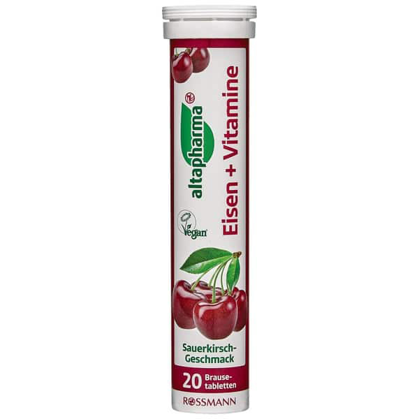 Altapharma Eisen+Vitamine , 20 Effervescent Tablets