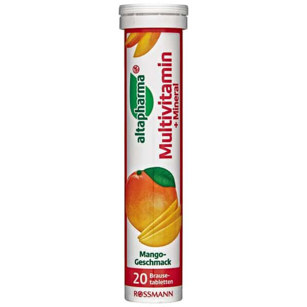Altapharma Multivitamin & Mineral , 20 Effervescent Tablets