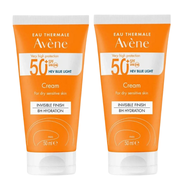 Avene Sunblock Cream Spf 50+ (40Ml) Duo Offer