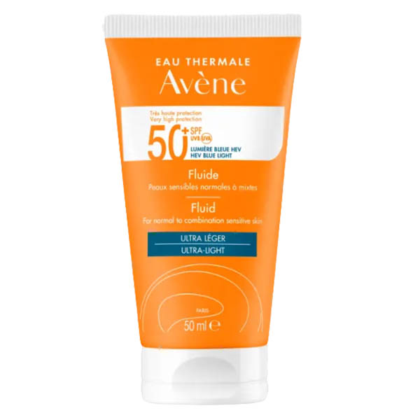 Avene Sunblock Fluid Spf 50+ (40Ml).