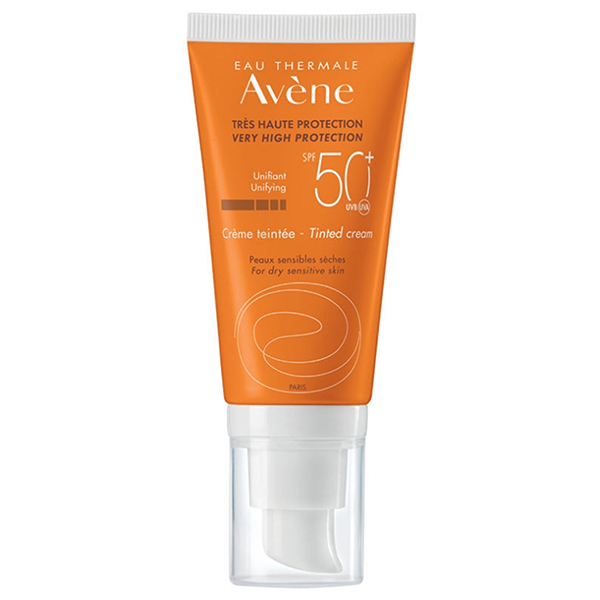 Avene Sunblock Tinted Cream Spf 50+ (40Ml).