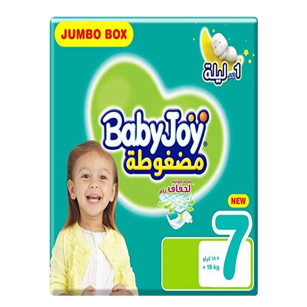 Baby Joy Stage 7 Jumbo (18+ Kg), 27 Diapers