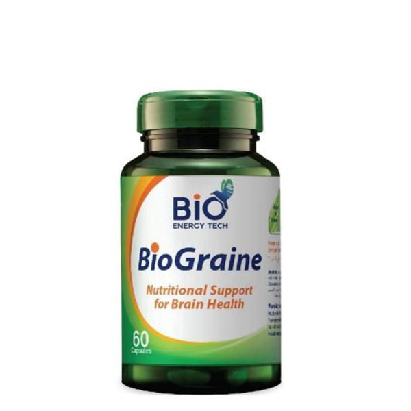 Bio Energy Tech Bio Graine (Supports Brain Health) 60 Capsules