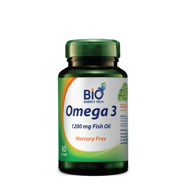 Bio Energy Tech Omega3 1200Mg 80 Capsule