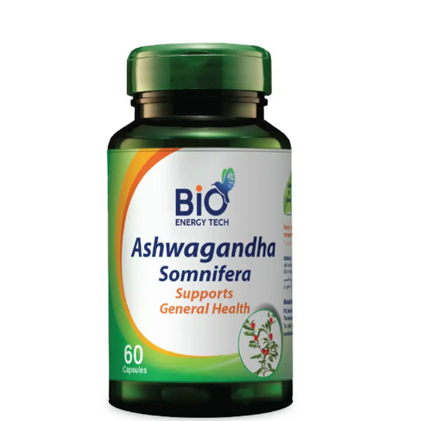 Bio Energy Tech Somnifera Ashwagandha Root 60Cap