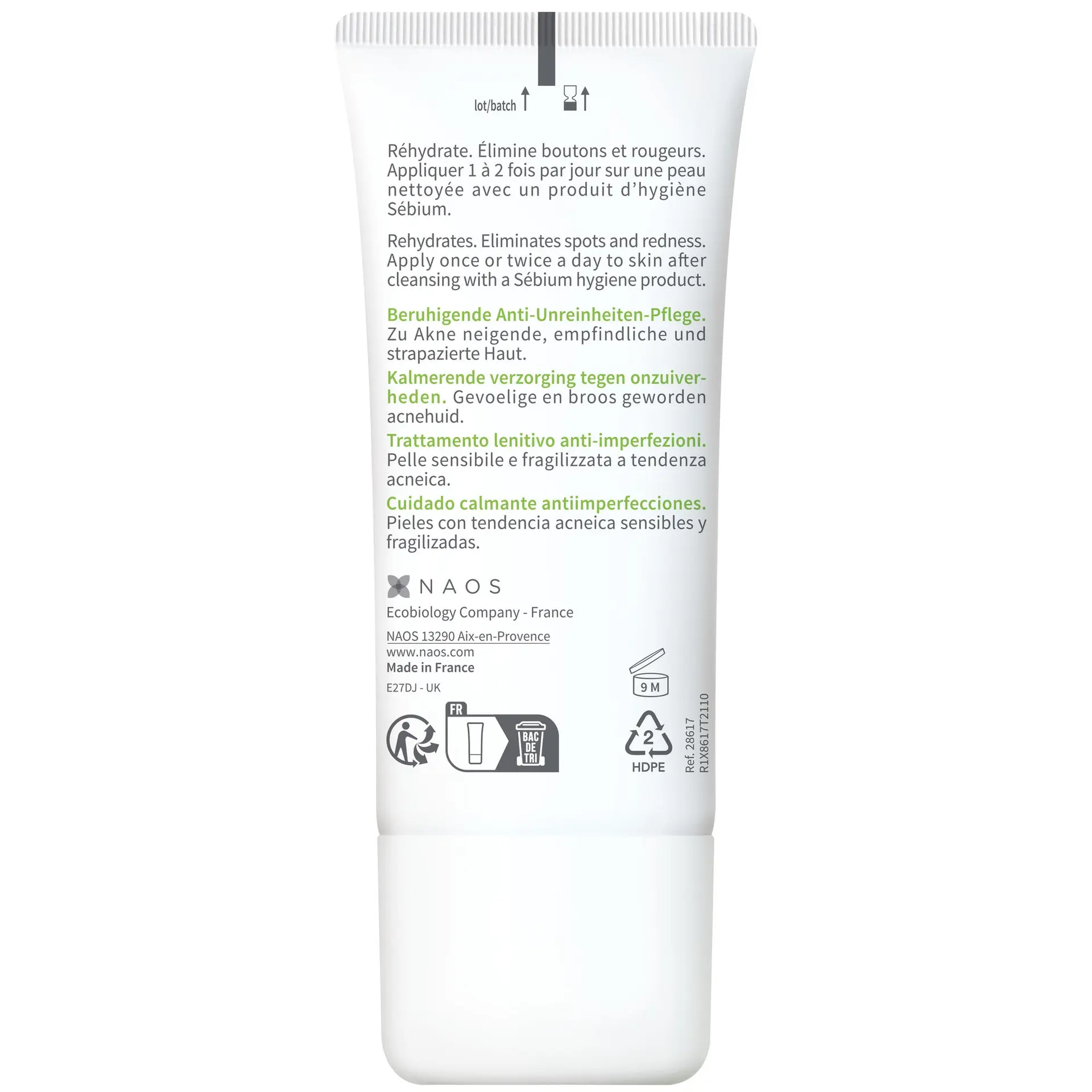 Bioderma Sebium Sensitive Face Cream 30Ml - Image 2