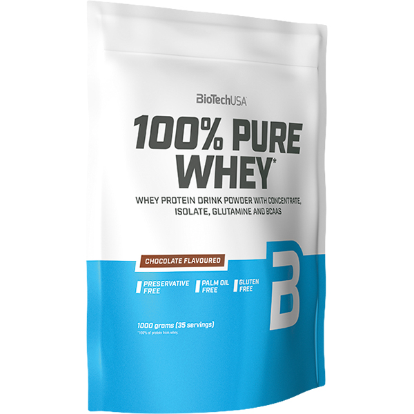 Biotech USA 100% Pure Whey Protein Chocolate 1000 Gram