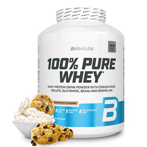 Biotech USA 100% Pure Whey Protein Cookies & Cream 2270 Gram