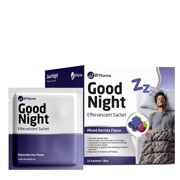 Bt Pharma Good Night 15 Effervescent Sachets