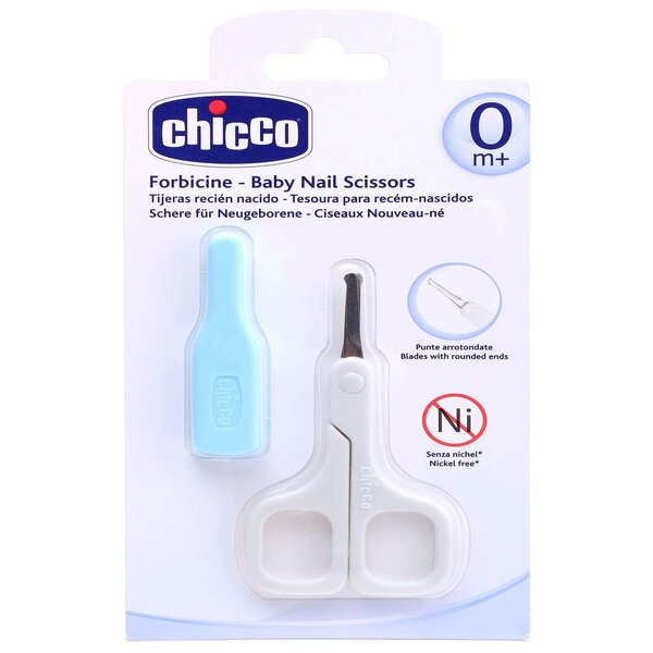 Chicco Baby Nail Scissors White