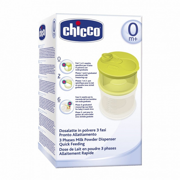 Chicco Milk Powder Dispenser Feeding 3Pcs