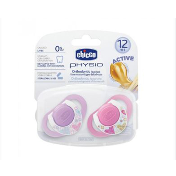 Chicco Physio Soother 12M+ Pink