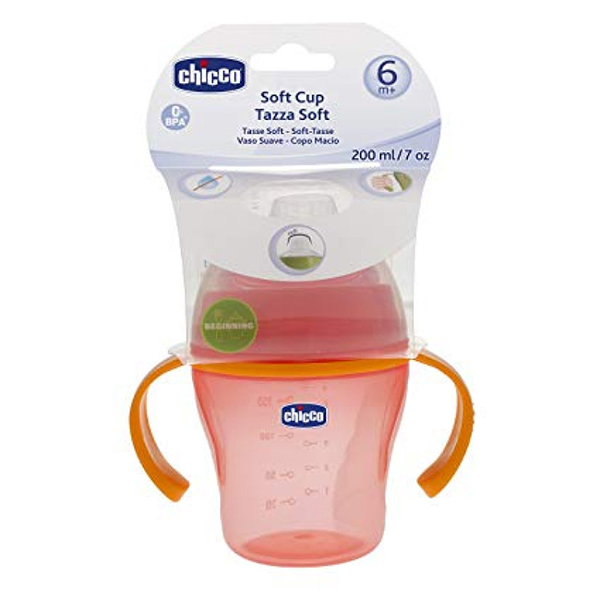 Chicco Soft Cup 6M+ Orange