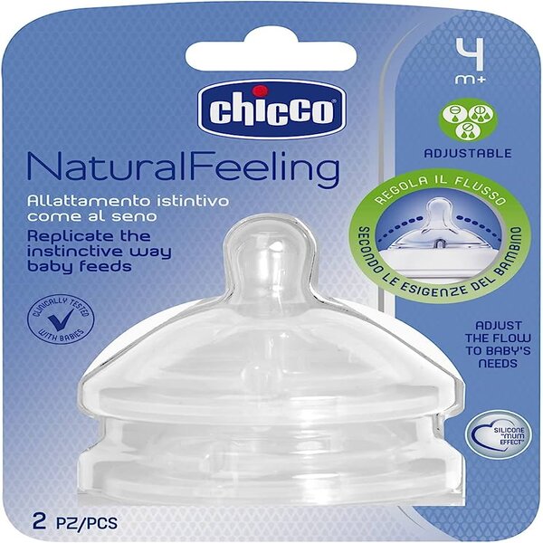 Chicco Teat Natural Feeling 4M+