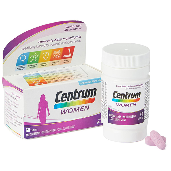 Centrum Women Multivitamins And Dietary Supplement 60 Tablet