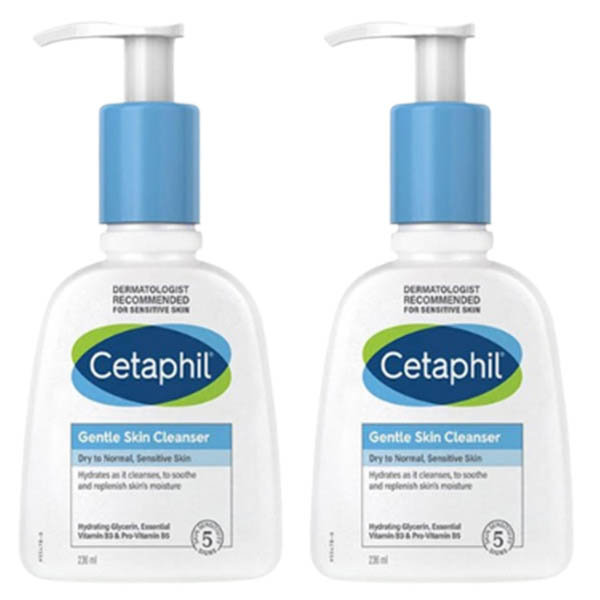 Cetaphil Gentle Skin Cleanser Face Wash 236Ml Offer (1+1)