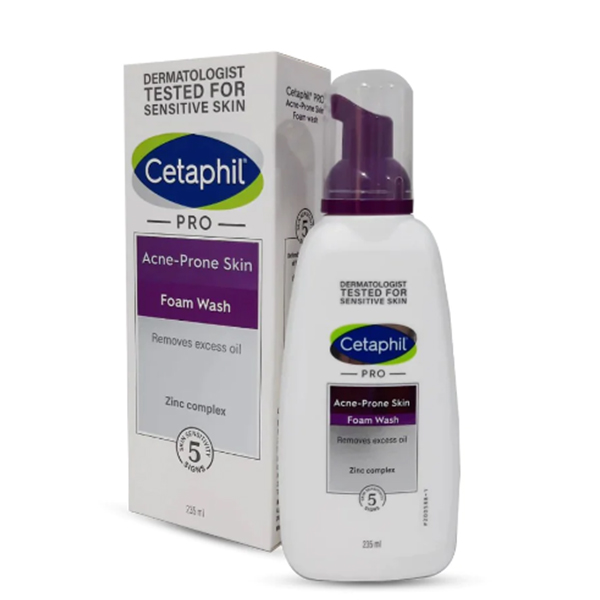 Cetaphil Pro acne-prone skin Face Foam Wash 235Ml